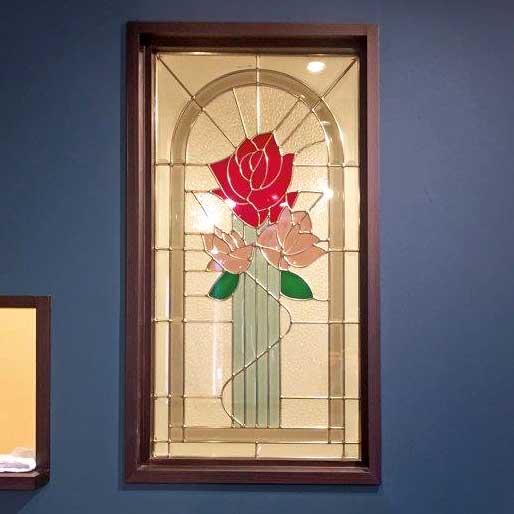 室内でも美しいミラーステンドグラス